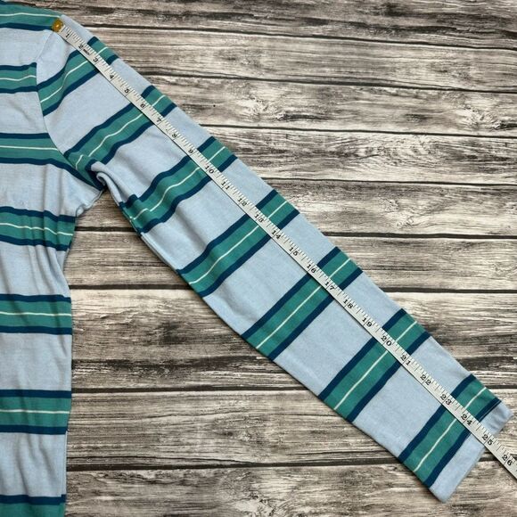 SO Womens Striped Long Sleeve T Tee Shirt XL Extra Large Blue Teal White NWT NEW - Picture 12 of 12